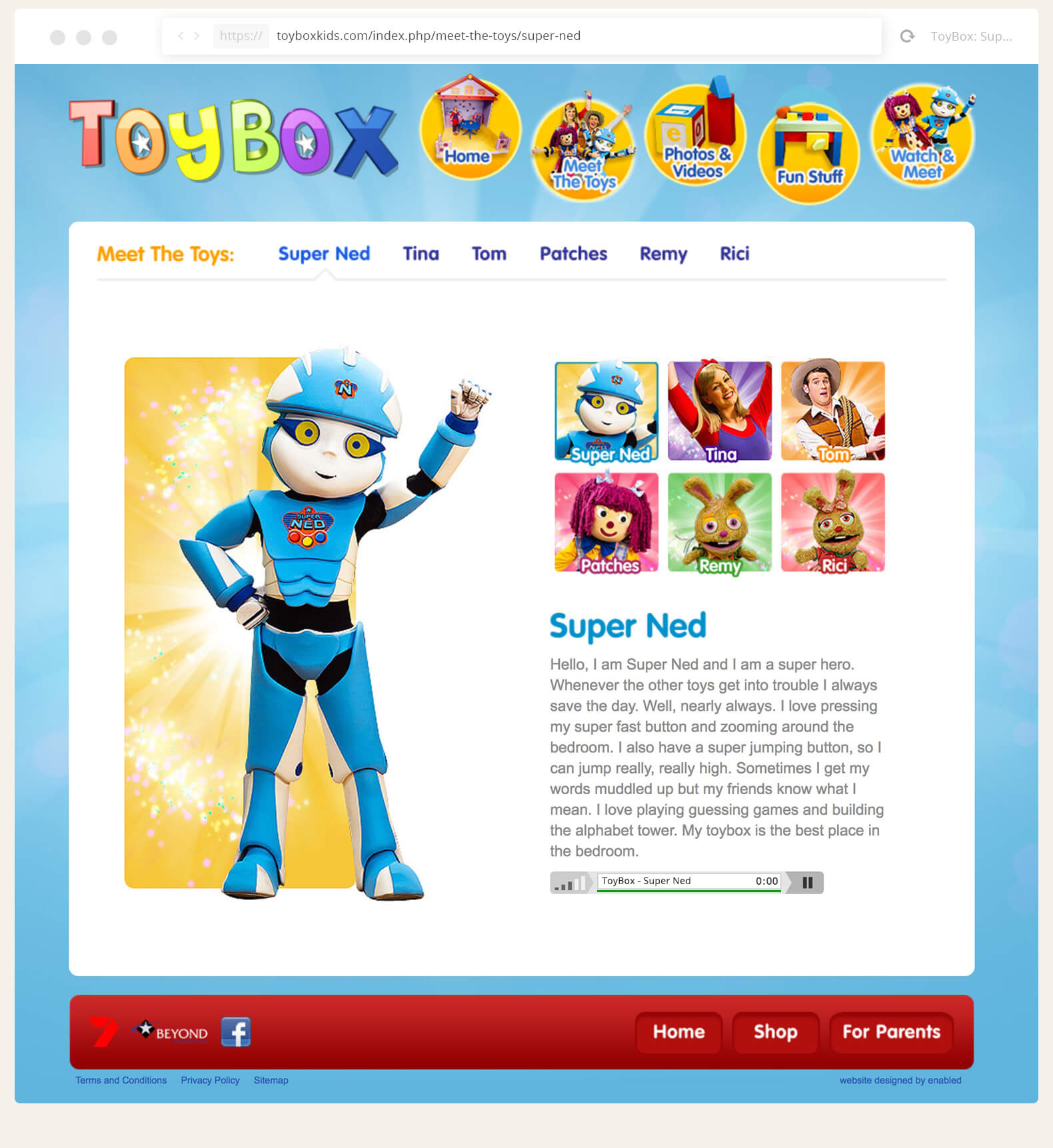 ToyBox - Meet the toys: Super Ned